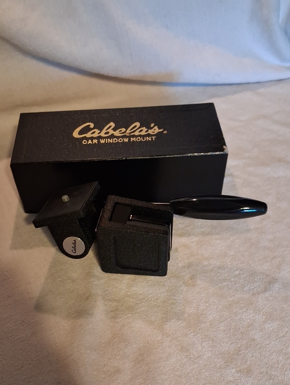 Cabela's Black Car Window Mount For Camera Or Spoting Scope